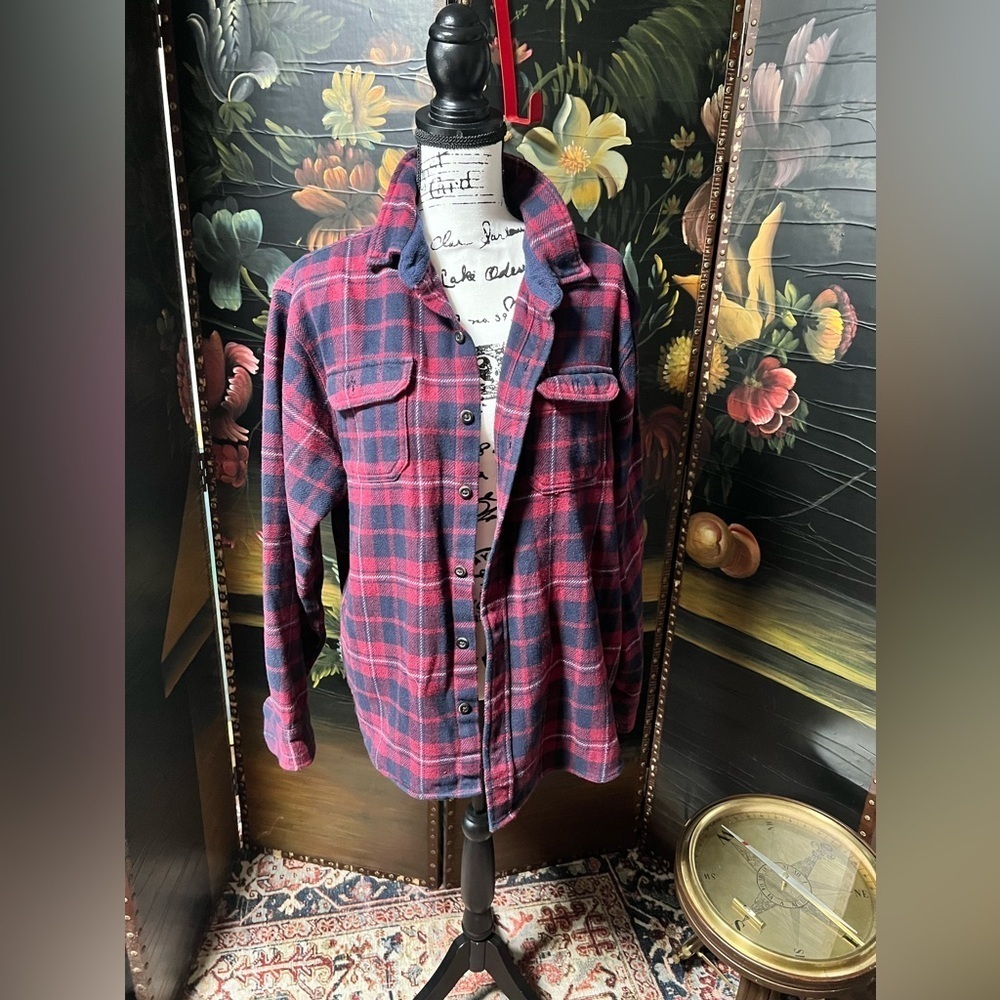 Orvis Plaid Button-Up Shirt
